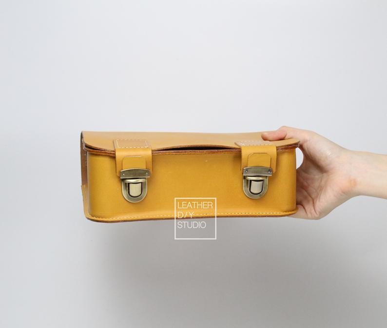 图片[2]-手工皮具图纸 挎包ls061-皮艺果手工皮具图纸