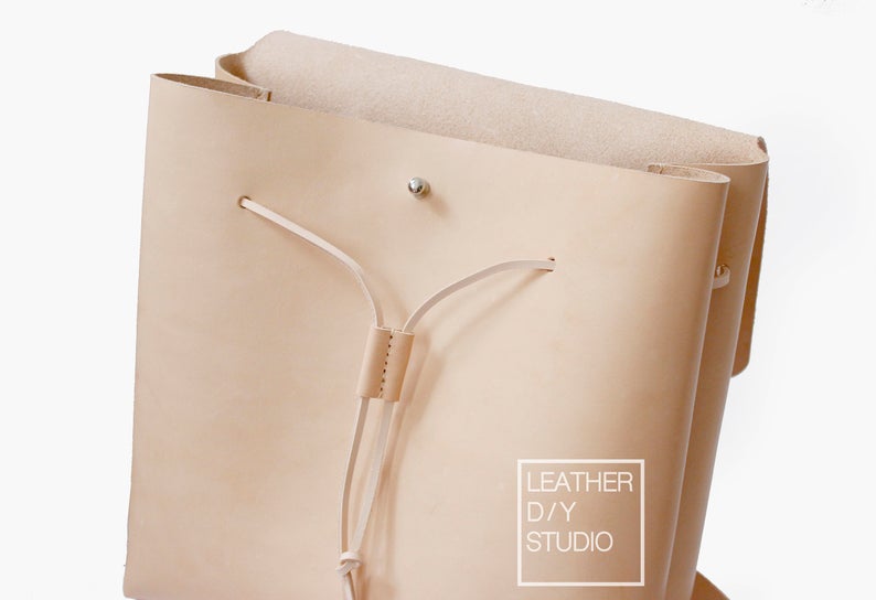 图片[2]-手工皮具图纸 背包ls064-皮艺果手工皮具图纸