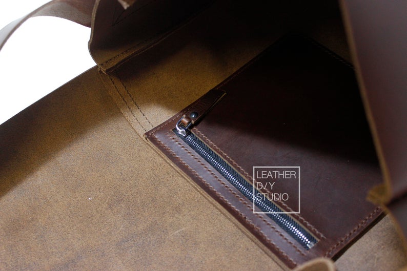 图片[3]-手工皮具图纸 公文包ls066-皮艺果手工皮具图纸