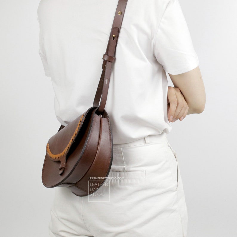 图片[3]-手工皮具图纸 挎包ls068-皮艺果手工皮具图纸