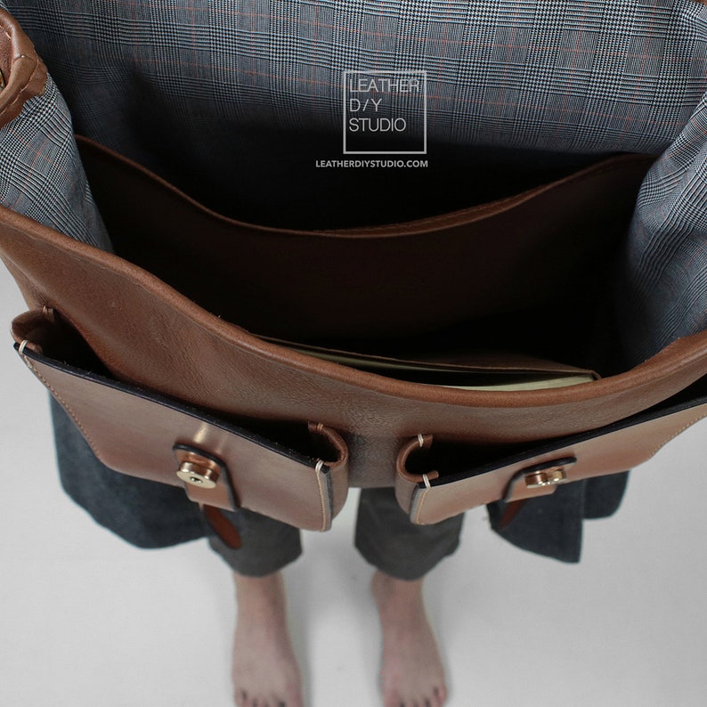 图片[2]-手工皮具图纸 背包ls075-皮艺果手工皮具图纸