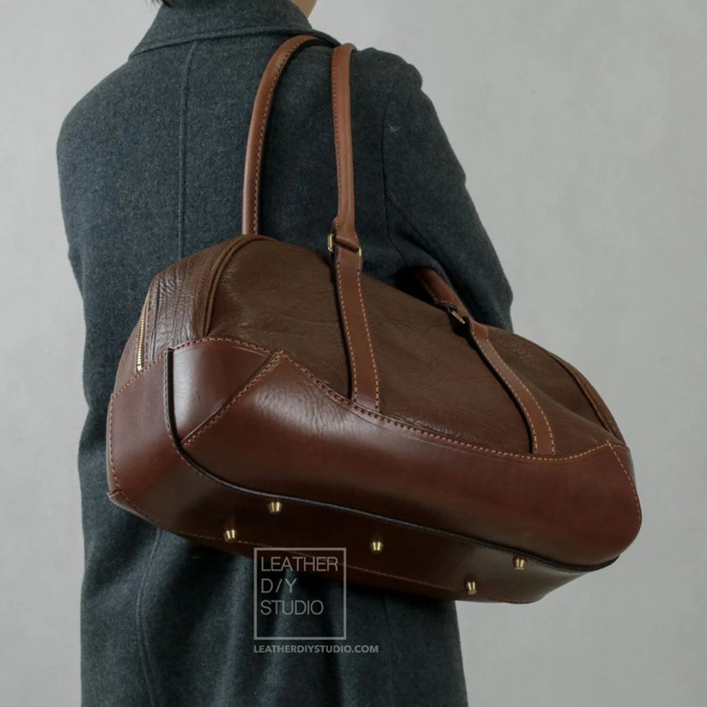 图片[2]-手工皮具图纸 旅行包ls078-皮艺果手工皮具图纸