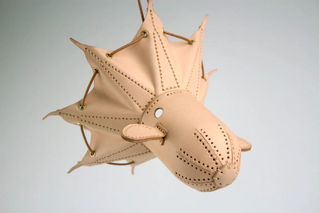 图片[2]-手工皮具图纸 章鱼挂件zt001-皮艺果手工皮具图纸