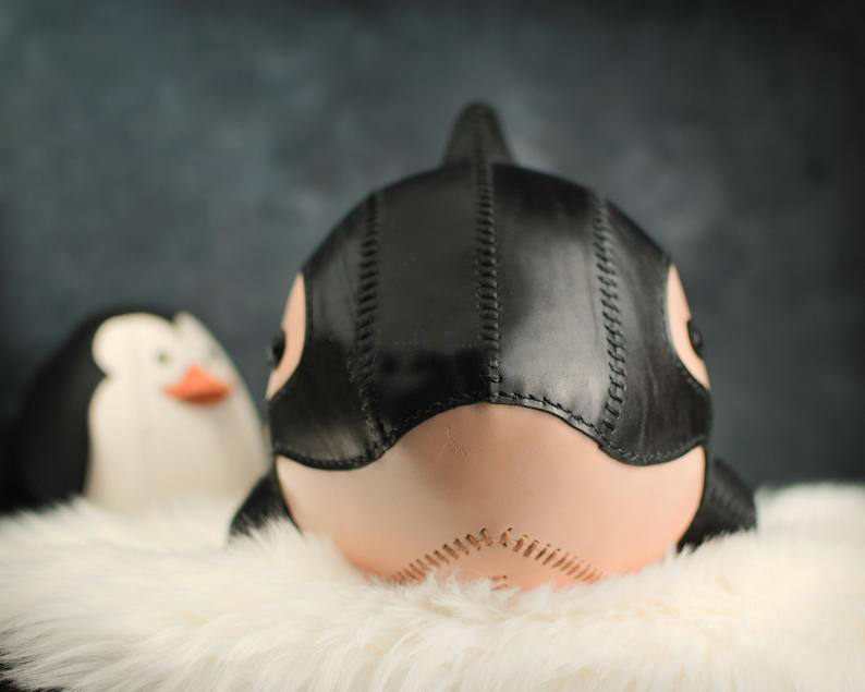 图片[2]-手工皮具图纸 鲸鱼玩偶lh009-皮艺果手工皮具图纸