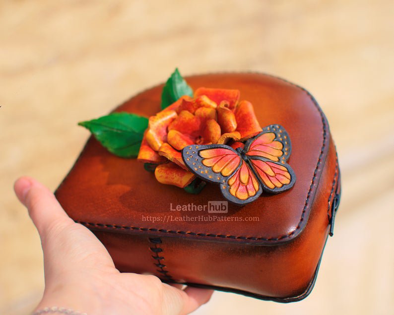 图片[3]-手工皮具图纸 化妆包lh027-皮艺果手工皮具图纸