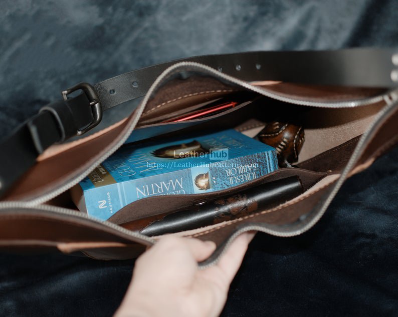 图片[3]-手工皮具图纸 挎包lh028-皮艺果手工皮具图纸