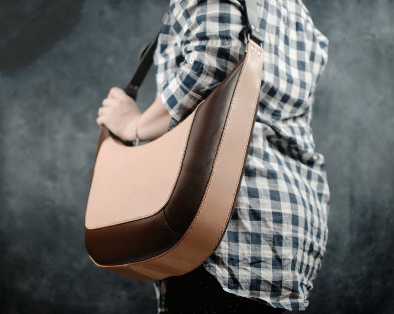 图片[2]-手工皮具图纸 挎包lh028-皮艺果手工皮具图纸