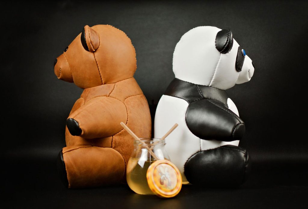 图片[2]-手工皮具图纸 泰迪熊lh032-皮艺果手工皮具图纸