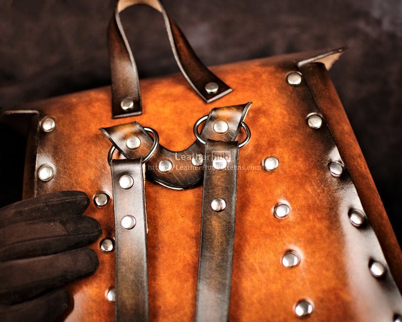 图片[3]-手工皮具图纸 背包lh046-皮艺果手工皮具图纸