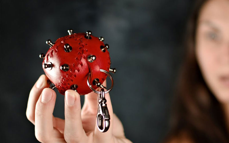 图片[3]-手工皮具图纸 钥匙挂件lh050-皮艺果手工皮具图纸