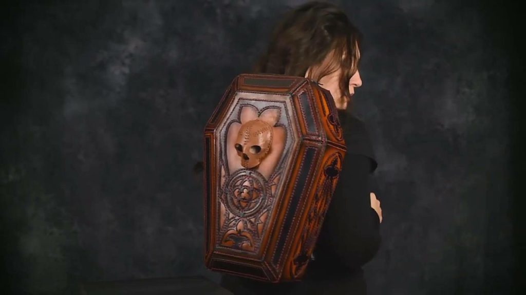 图片[3]-手工皮具图纸 棺材背包lh060-皮艺果手工皮具图纸