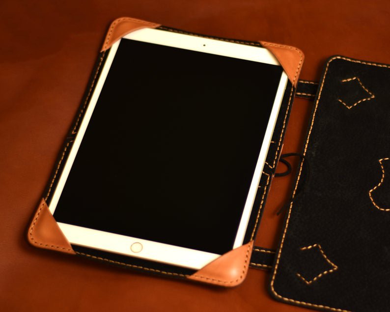 图片[3]-手工皮具图纸 ipad包lh068-皮艺果手工皮具图纸