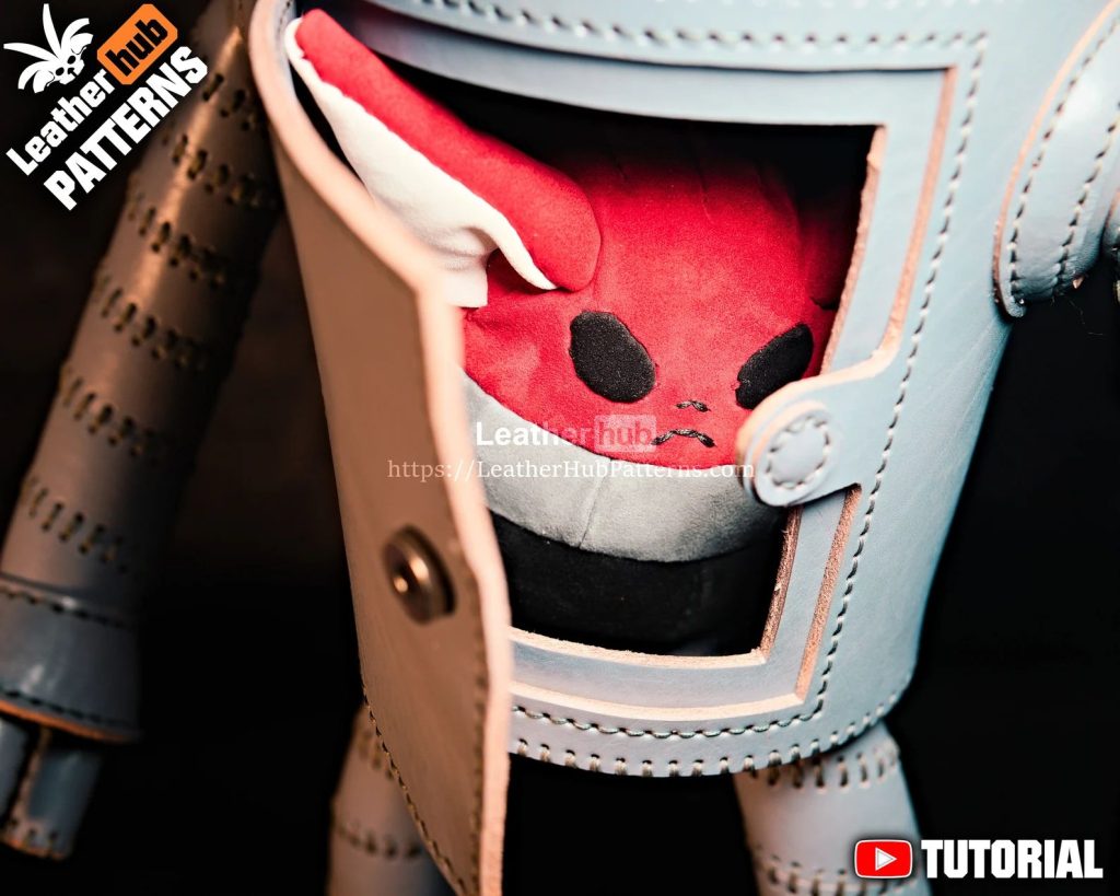 图片[3]-手工皮具图纸 精灵玩偶lh091-皮艺果手工皮具图纸