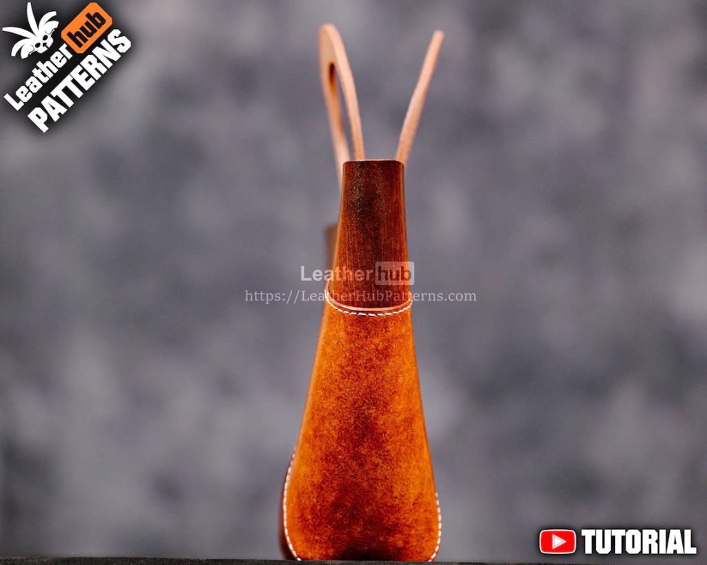 图片[3]-手工皮具图纸 挎包lh095-皮艺果手工皮具图纸