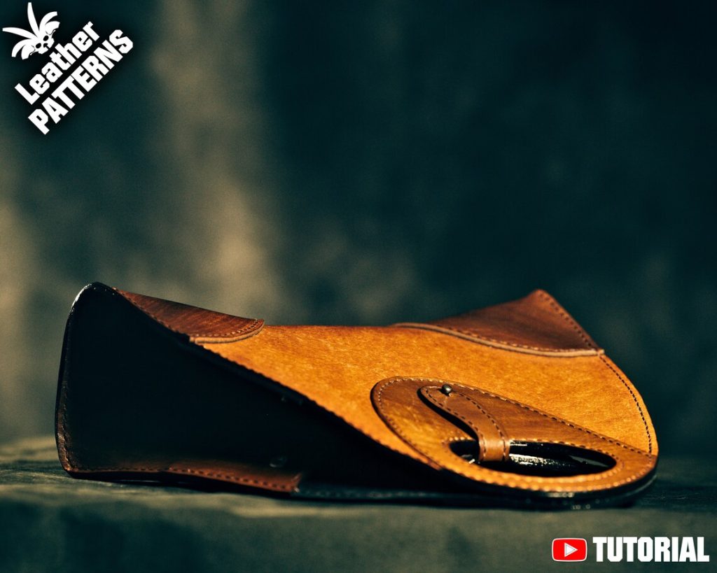 图片[2]-手工皮具图纸 手腕包lh098-皮艺果手工皮具图纸