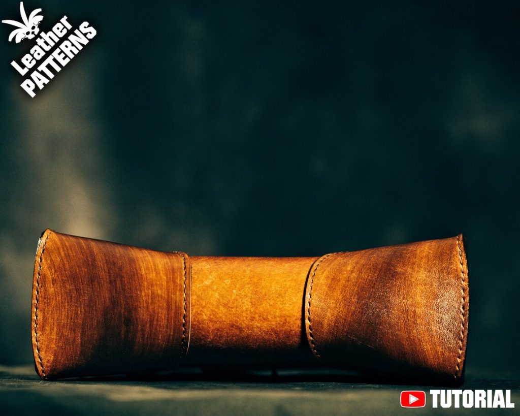 图片[3]-手工皮具图纸 手腕包lh098-皮艺果手工皮具图纸