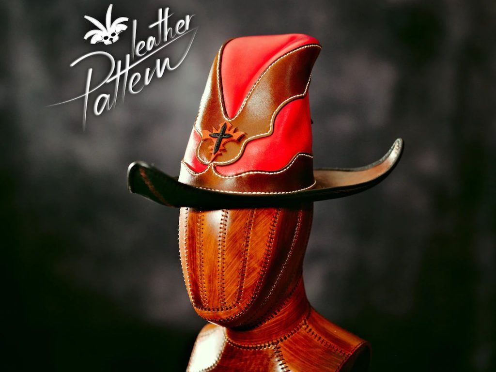 图片[2]-手工皮具图纸 帽子lh100-皮艺果手工皮具图纸