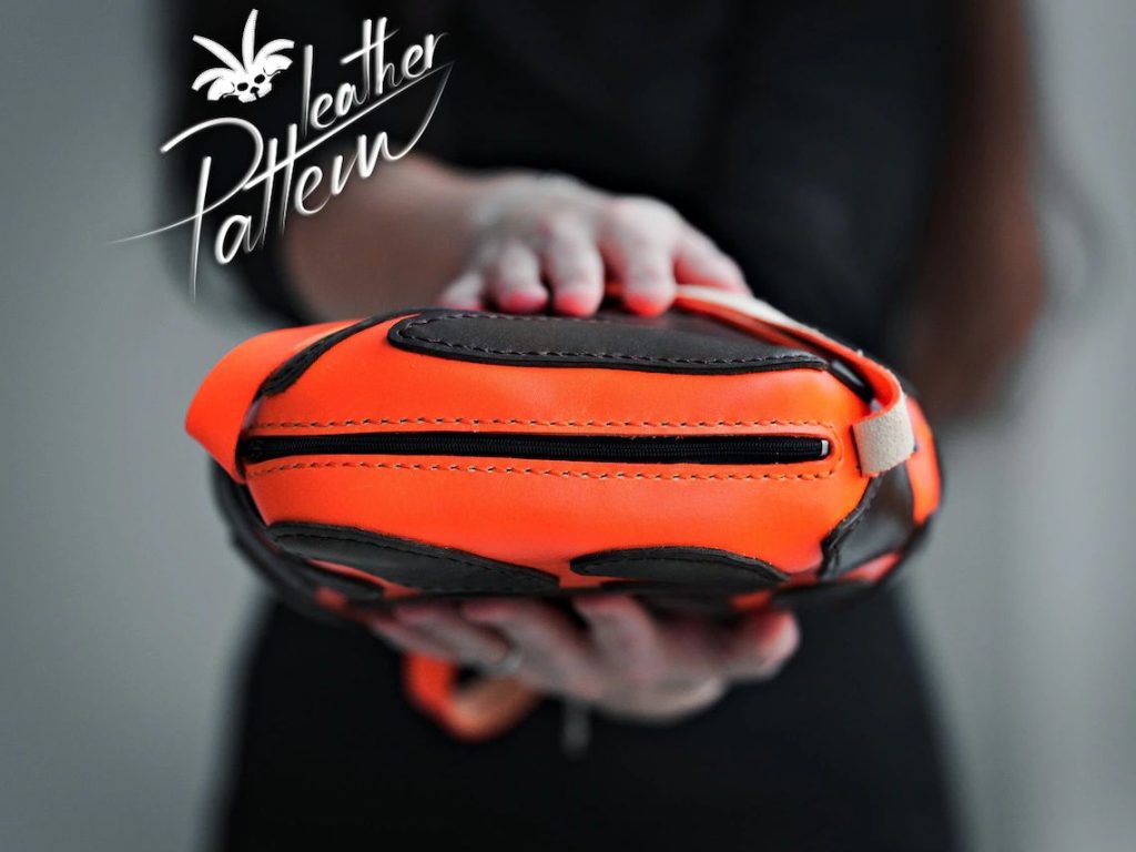 图片[2]-手工皮具图纸 补丁挎包lh108-皮艺果手工皮具图纸