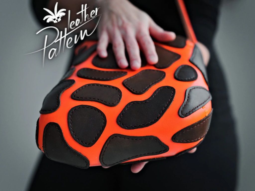 图片[3]-手工皮具图纸 补丁挎包lh108-皮艺果手工皮具图纸