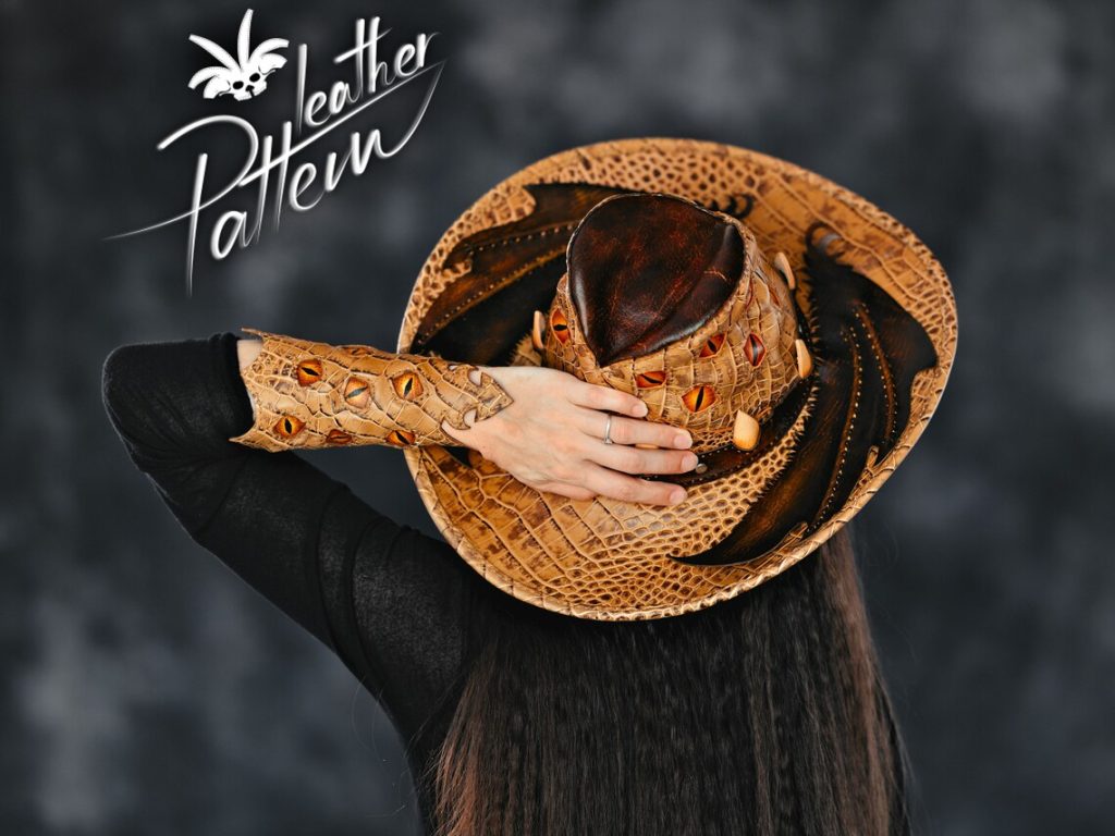 图片[2]-手工皮具图纸 护臂 lh113-皮艺果手工皮具图纸