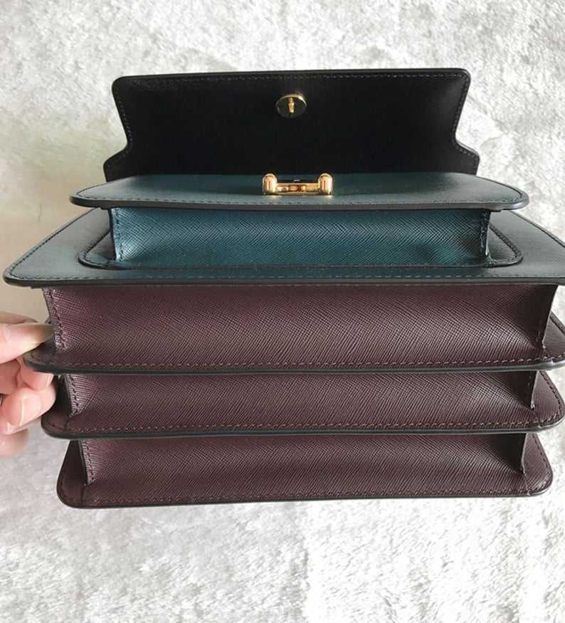 图片[3]-手工皮具图纸 挎包lp002-皮艺果手工皮具图纸