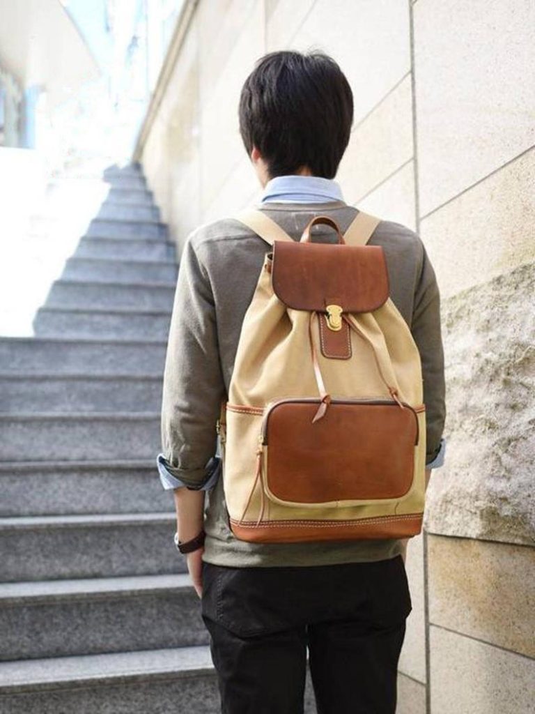 图片[1]-手工皮具图纸 背包lp004-皮艺果手工皮具图纸