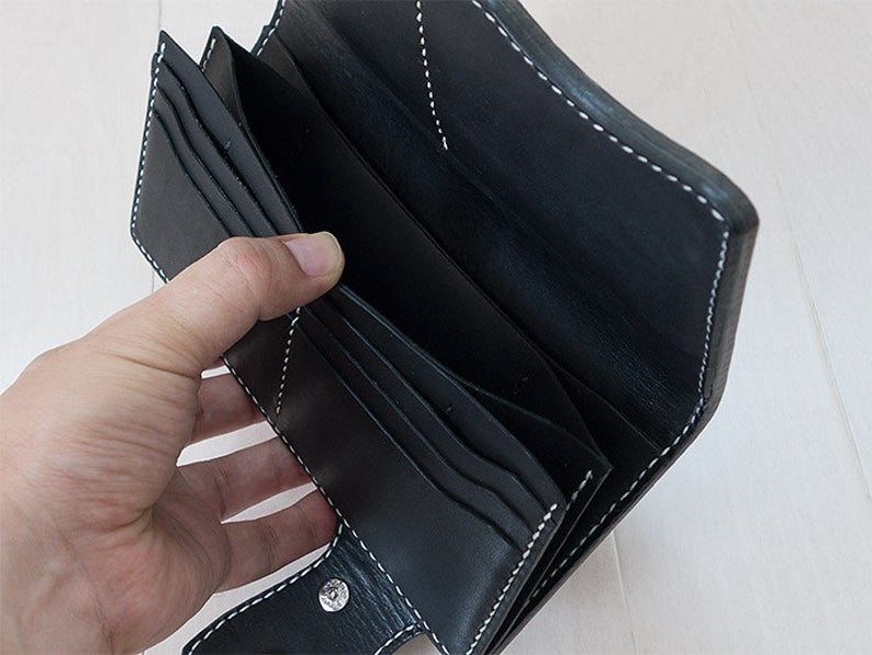 图片[2]-手工皮具图纸 卡包lp013-皮艺果手工皮具图纸