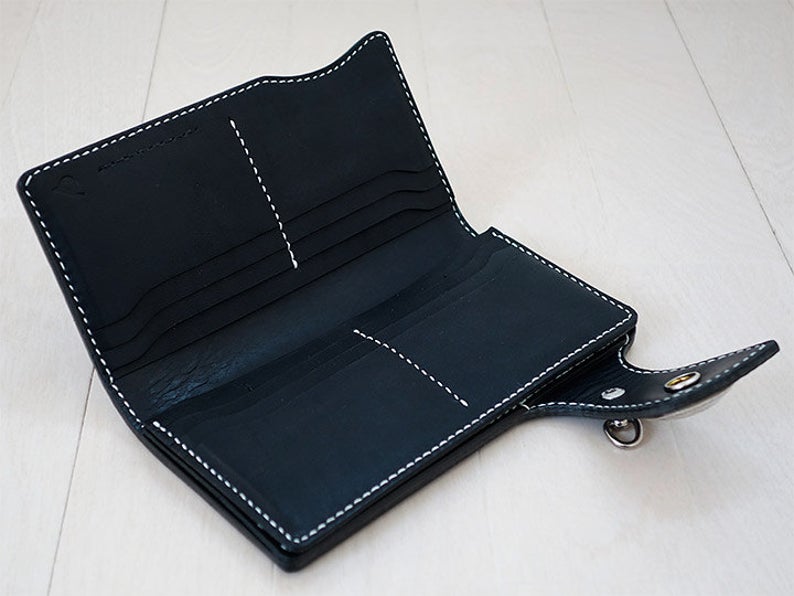 图片[3]-手工皮具图纸 卡包lp013-皮艺果手工皮具图纸