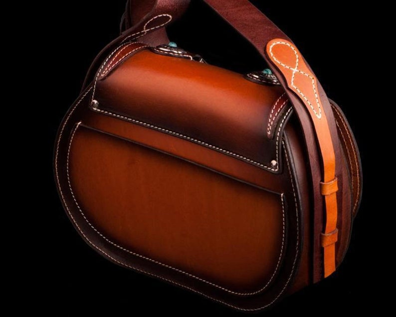 图片[2]-手工皮具图纸 机车包lp015-皮艺果手工皮具图纸