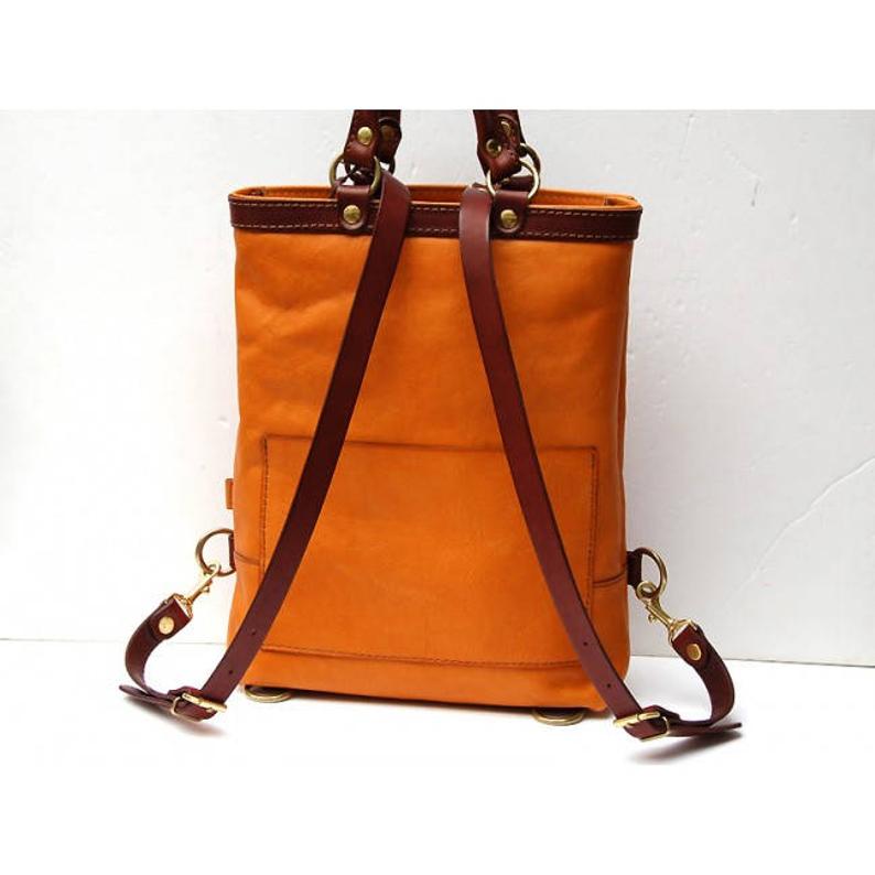 图片[3]-手工皮具图纸 双肩包lp024-皮艺果手工皮具图纸