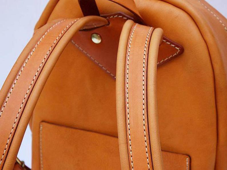 图片[3]-手工皮具图纸 双肩包lp025-皮艺果手工皮具图纸