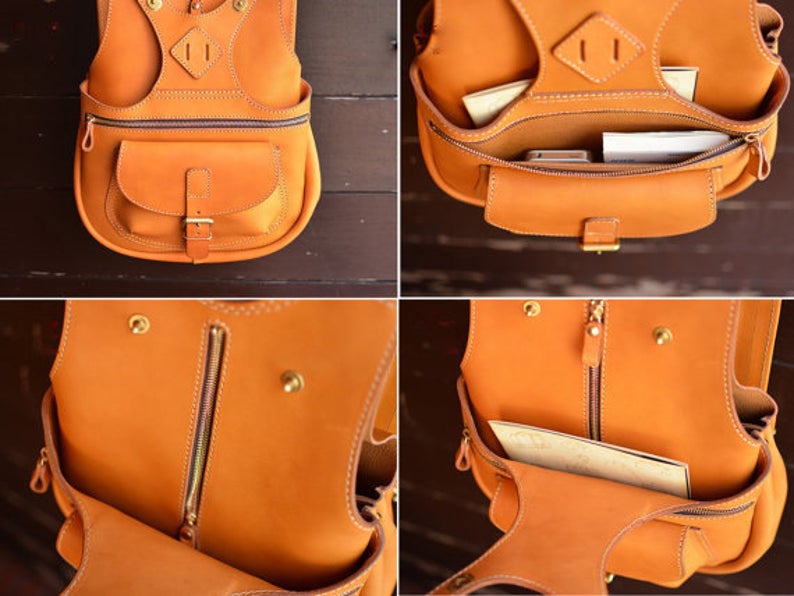 图片[3]-手工皮具图纸 双肩包lp039-皮艺果手工皮具图纸