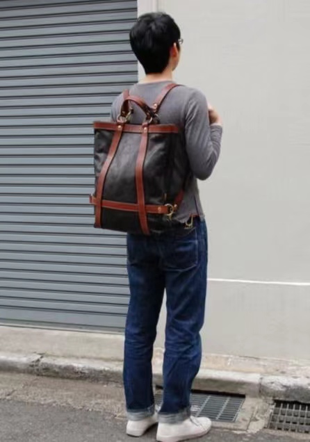 手工皮具图纸 背包lp042-皮艺果手工皮具图纸