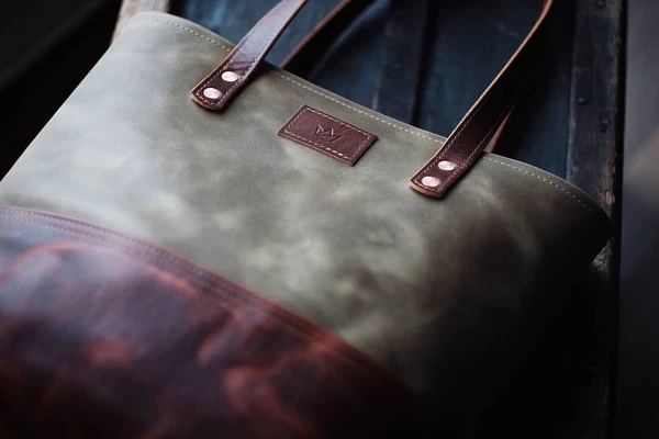 图片[2]-手工皮具图纸 Little King托特包-皮艺果手工皮具图纸