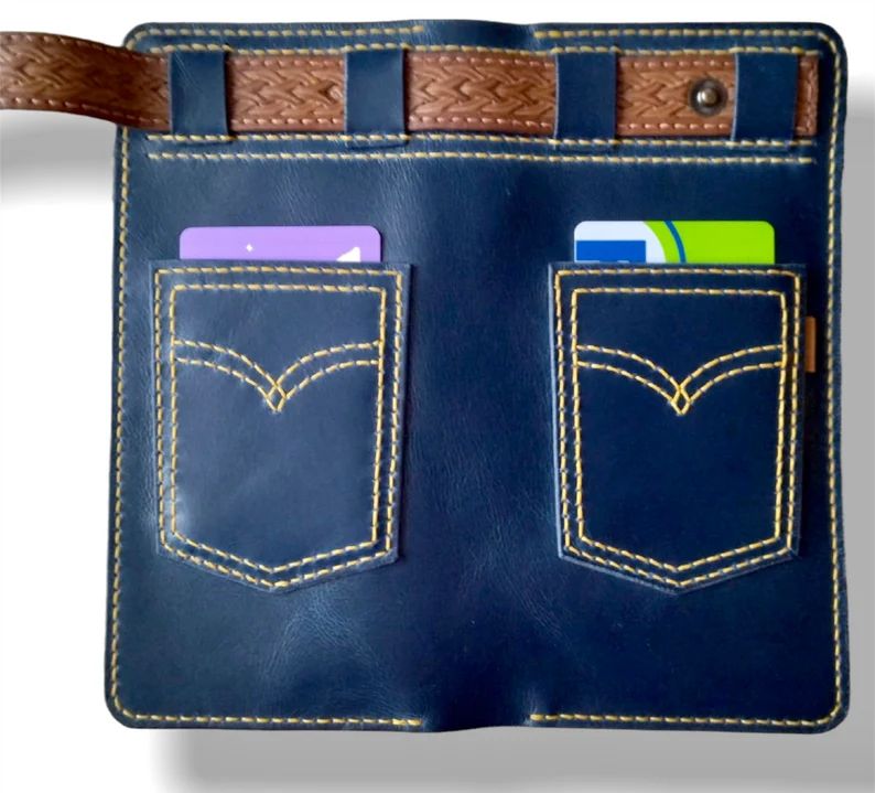 图片[2]-手工皮具图纸 卡包mt001-皮艺果手工皮具图纸