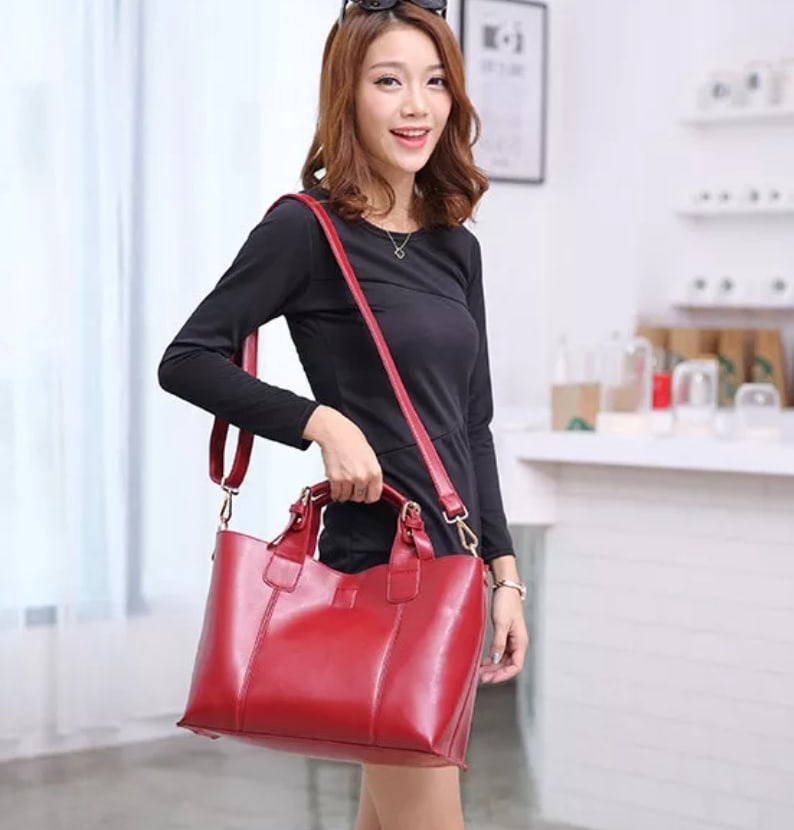 图片[2]-手工皮具图纸 托特包mt005-皮艺果手工皮具图纸