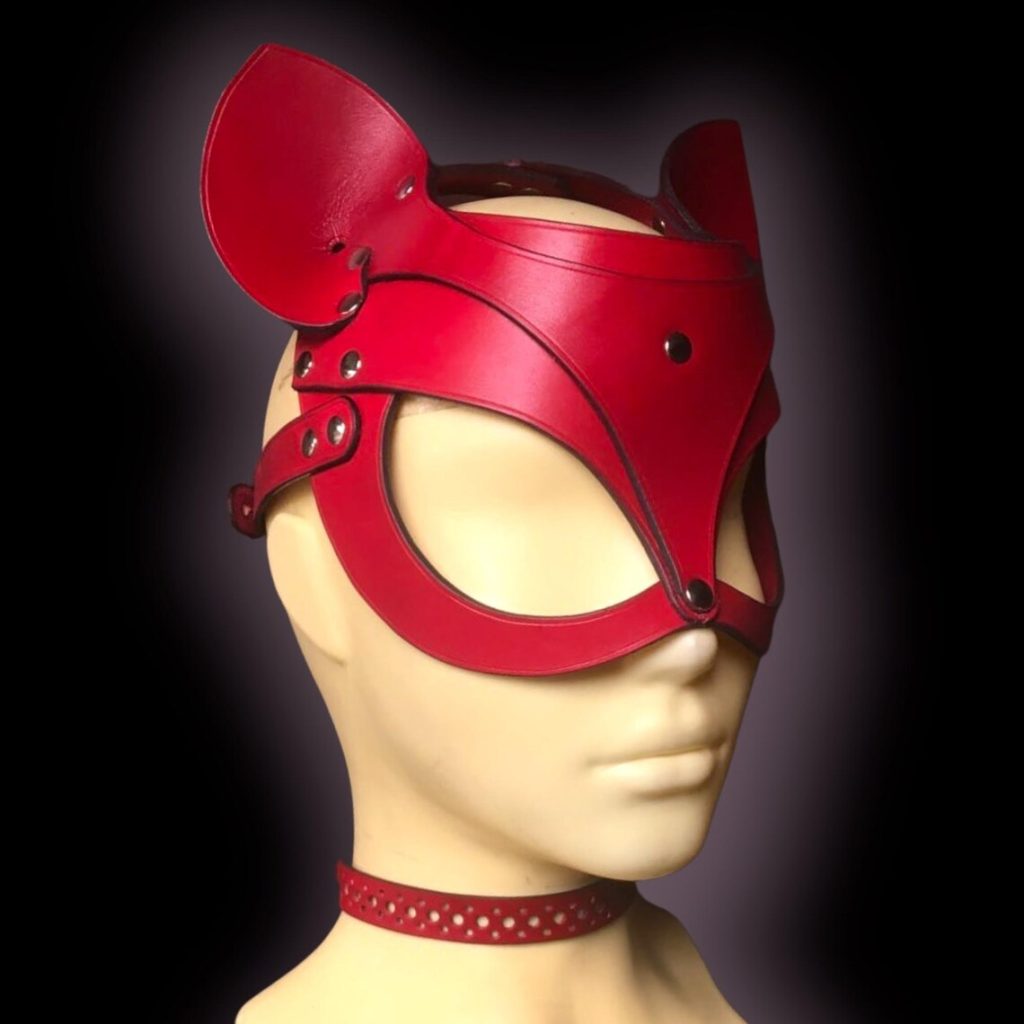 图片[3]-手工皮具图纸 面具mt006-皮艺果手工皮具图纸