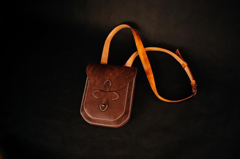 图片[3]-手工皮具图纸 挎包mg003-皮艺果手工皮具图纸