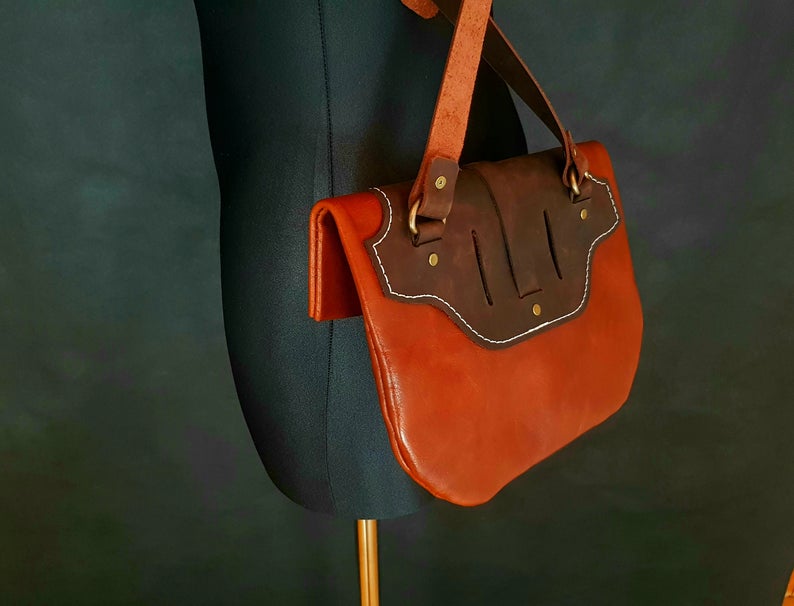 图片[3]-手工皮具图纸 挎包mg004-皮艺果手工皮具图纸