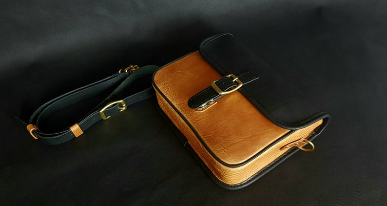 图片[2]-手工皮具图纸 挎包mg005-皮艺果手工皮具图纸