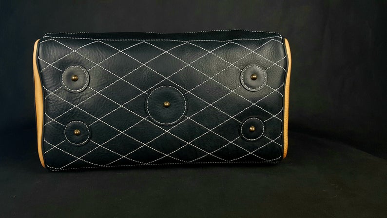 图片[2]-手工皮具图纸 行李包mg006-皮艺果手工皮具图纸