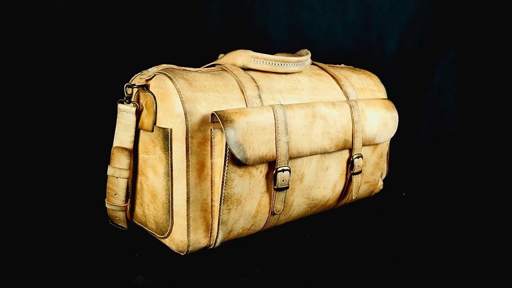 图片[3]-手工皮具图纸 行李包mg008-皮艺果手工皮具图纸