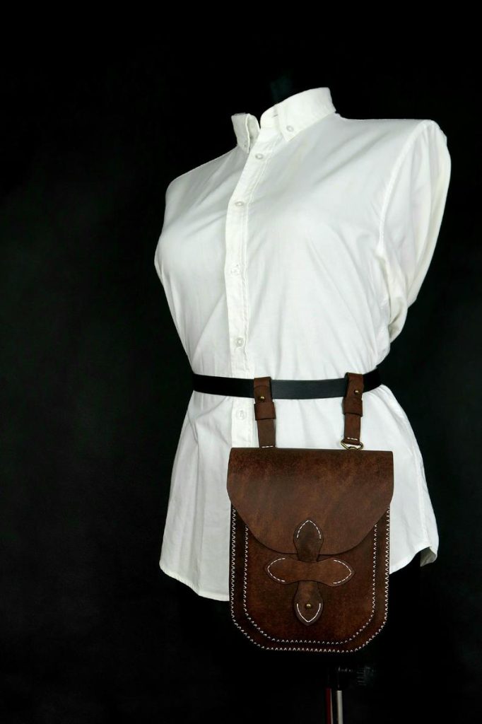 图片[2]-手工皮具图纸 挎包mg009-皮艺果手工皮具图纸