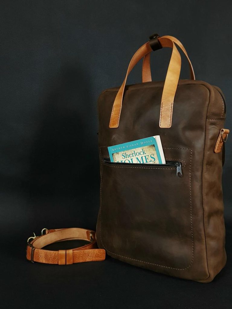 图片[3]-手工皮具图纸 公文包mg011-皮艺果手工皮具图纸