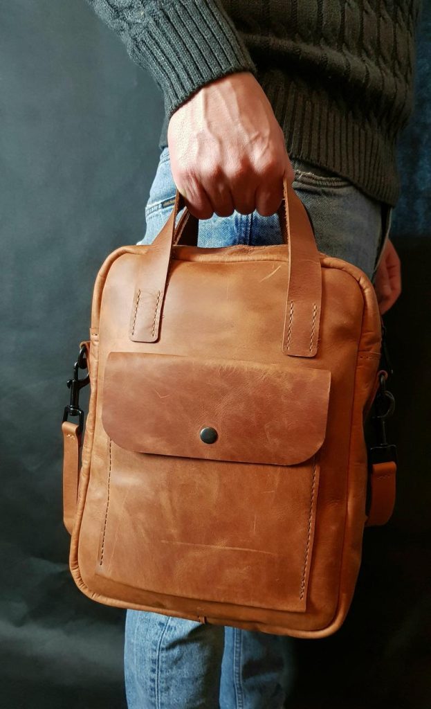 图片[1]-手工皮具图纸 公文包mg012-皮艺果手工皮具图纸