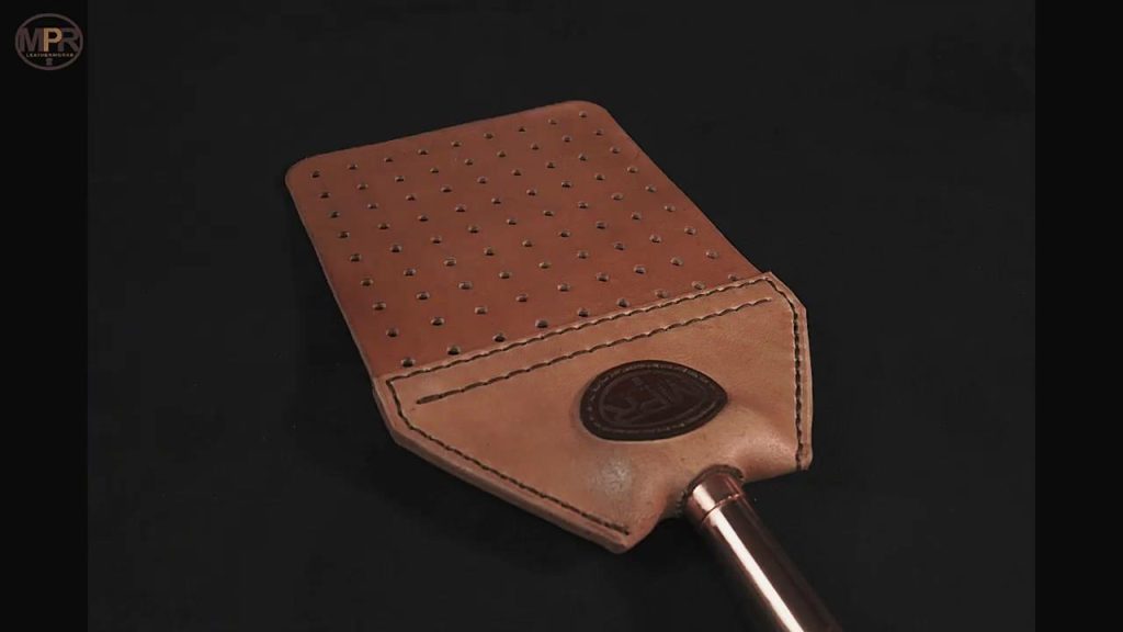 图片[2]-手工皮具图纸 苍蝇拍mp001-皮艺果手工皮具图纸