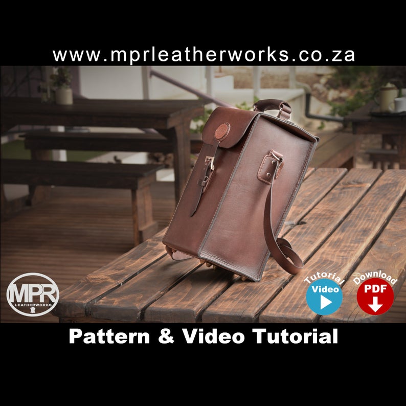 图片[3]-手工皮具图纸 红酒包mp004-皮艺果手工皮具图纸