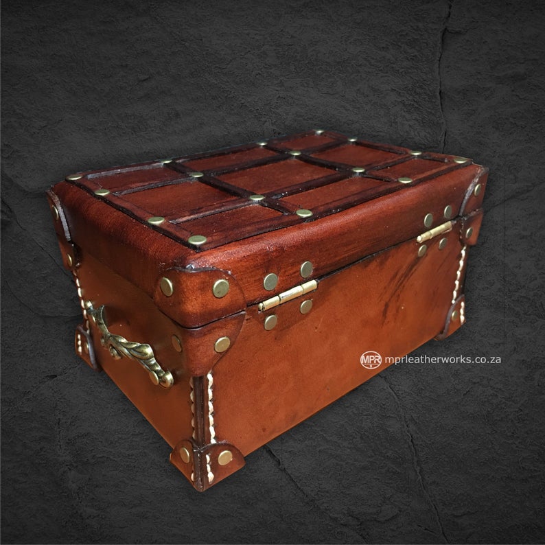 图片[2]-手工皮具图纸 珠宝箱mp010-皮艺果手工皮具图纸