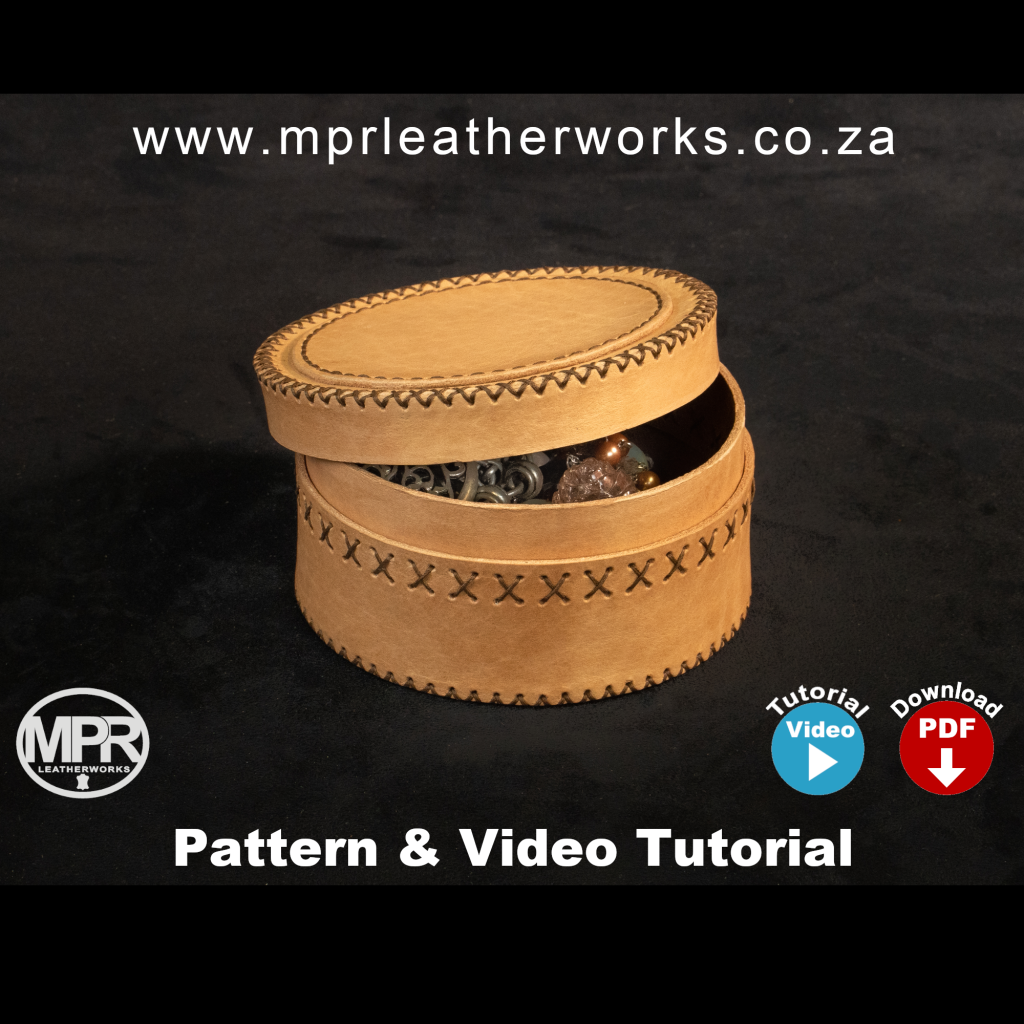 图片[1]-手工皮具图纸 珠宝盒mp031-皮艺果手工皮具图纸