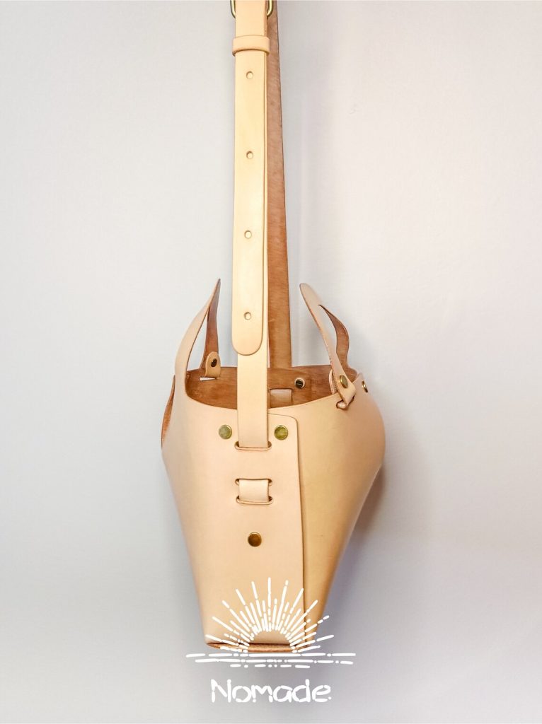 图片[2]-手工皮具图纸 一片式挎包nc003-皮艺果手工皮具图纸